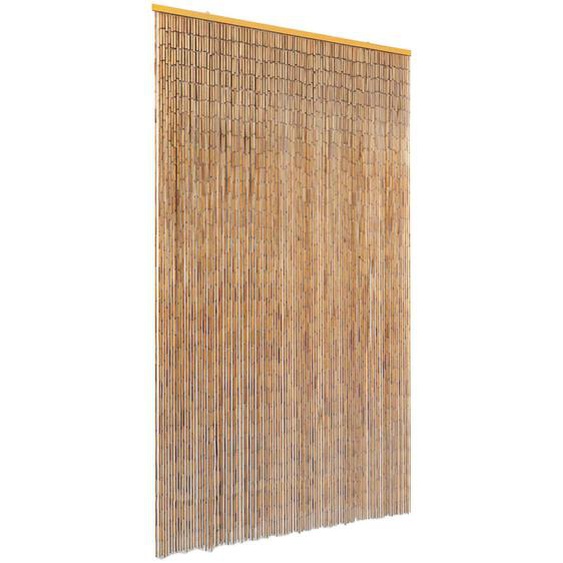 Rideau de porte contre insectes Bambou 120 x 220 cm