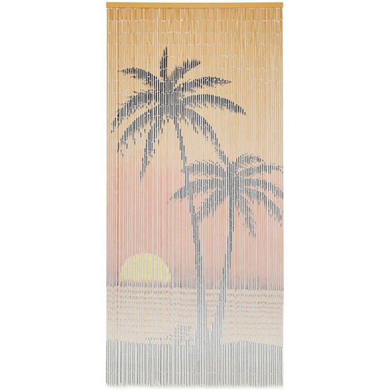 Rideau de porte contre insectes Bambou 90 x 200 cm