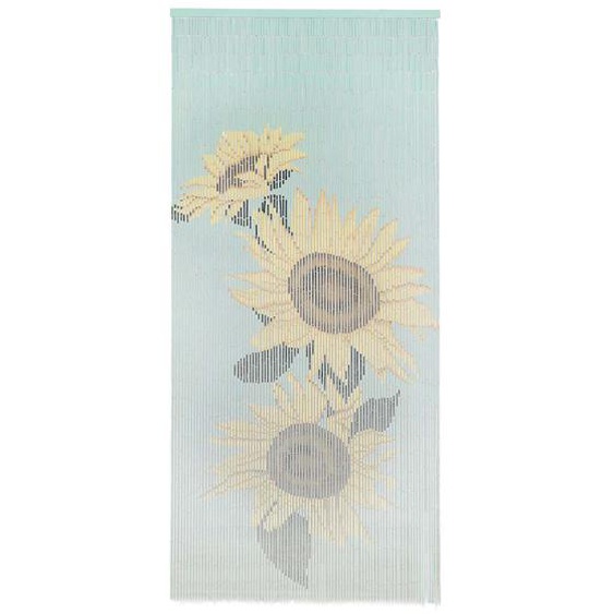 Rideau de porte contre insectes Bambou 90 x 200 cm