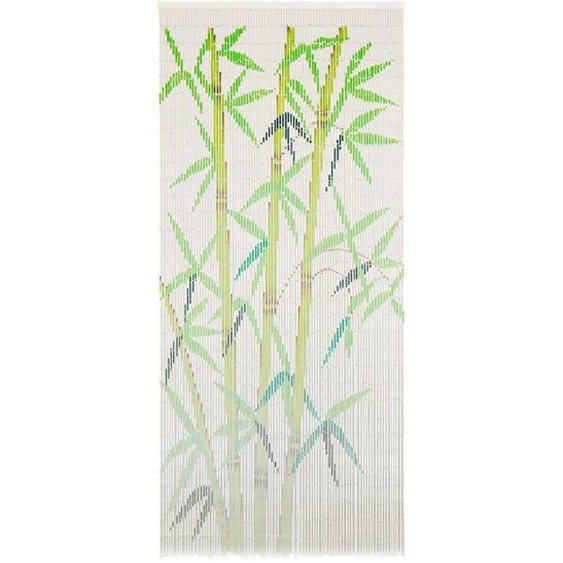 Rideau de porte contre insectes Bambou 90 x 200 cm