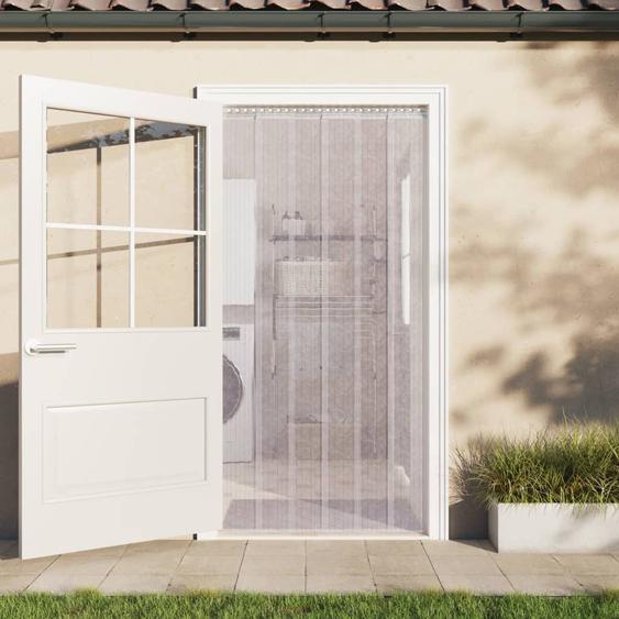 Rideau de porte transparent 200 mmx1,6 mm 25 m PVC