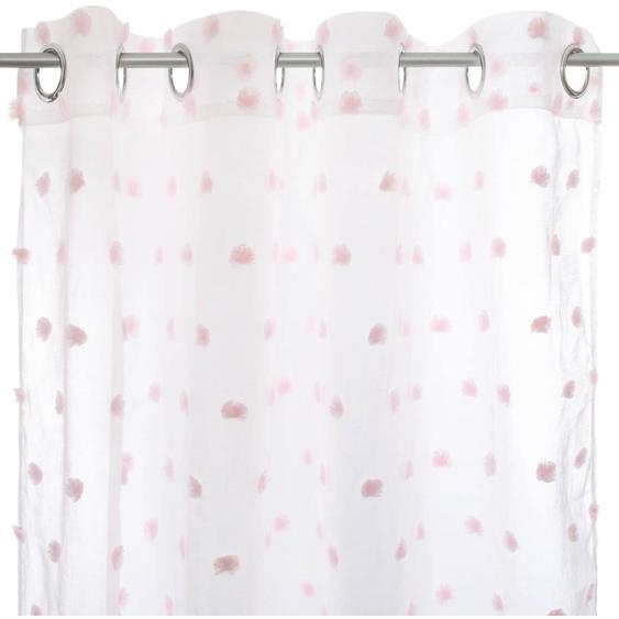 Rideau Enfant - Pompoms Rose