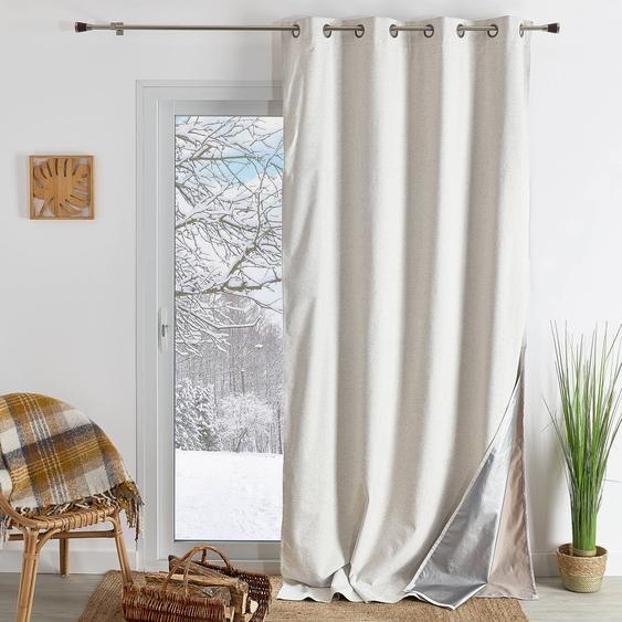 Rideau été / hiver occultant et thermique -