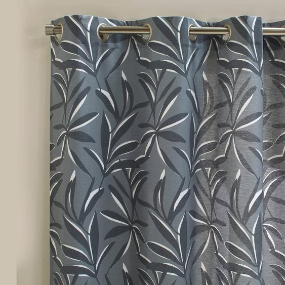 Rideau Imprimé Feuillage -