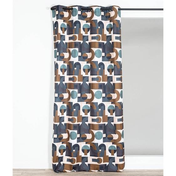 Rideau Imprimé Géométrique -