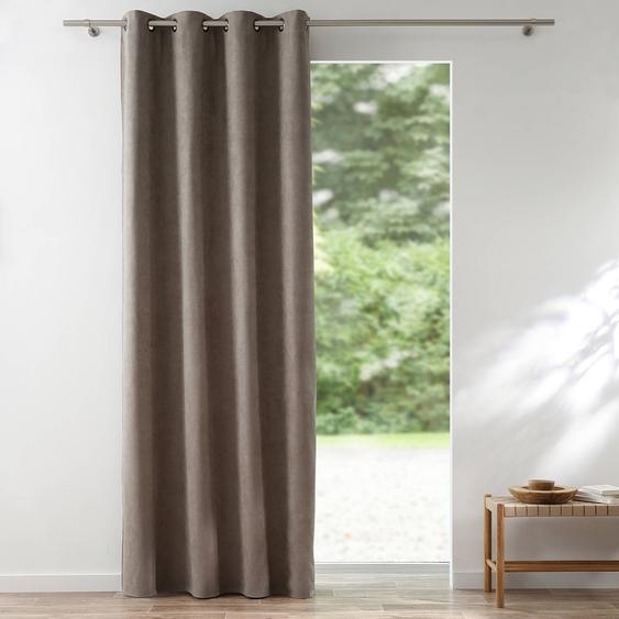 Rideau occultant et isolant finition oeillets -