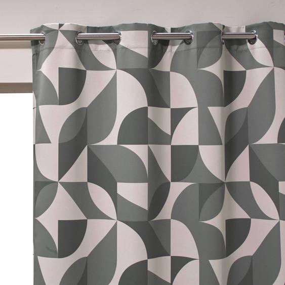 Rideau Occultant Imprimé Graphique - Colombine