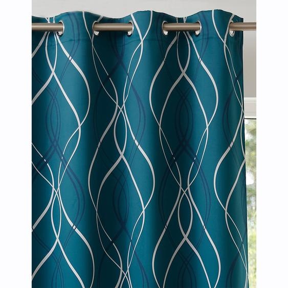 Rideau Occultant Imprimé Serpentins - Colombine