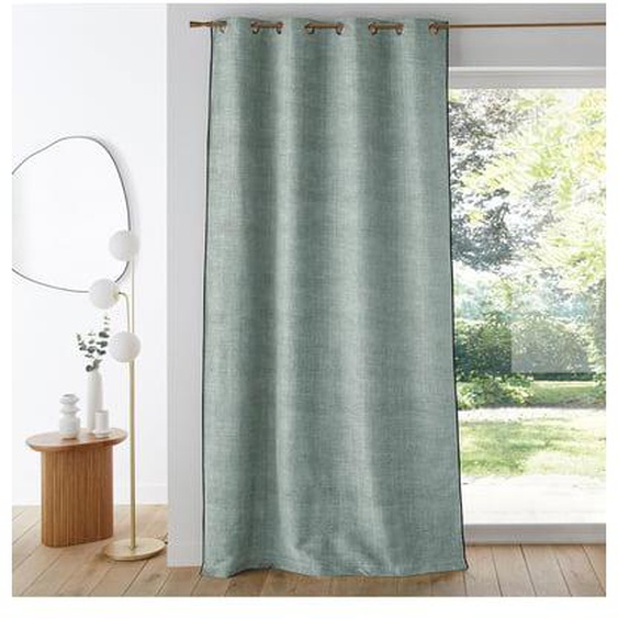Rideau oeillets effet chenille, Figuera