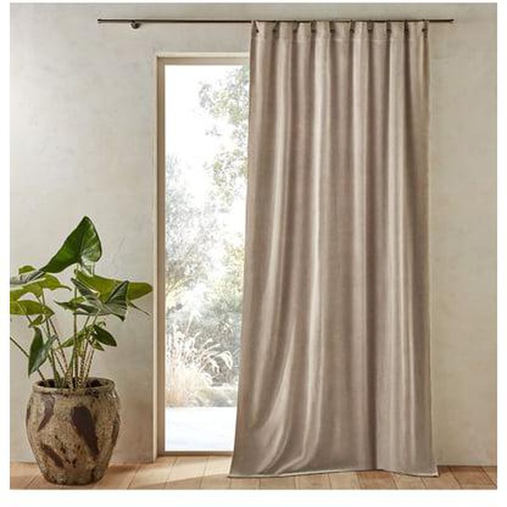 Rideau velours stone washed, Nyodhi