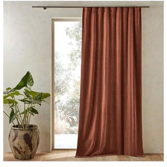 Rideau velours stone washed, Nyodhi