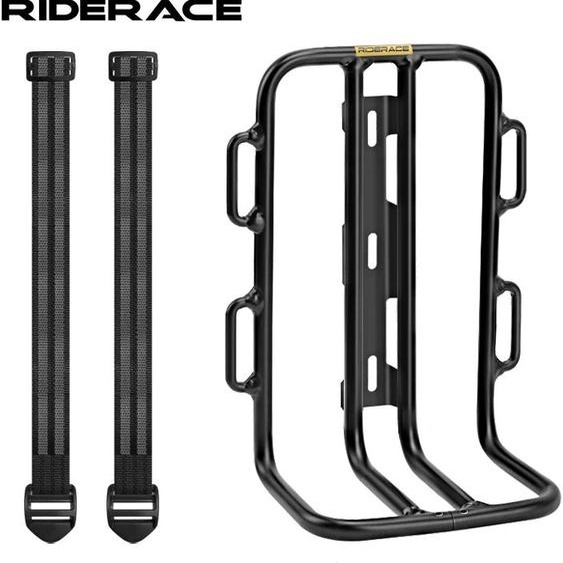 RIDERACE-Porte-bagages en alliage daluminium pour vélo de route, étagère à bagages, support de charge, pour gravier, T1