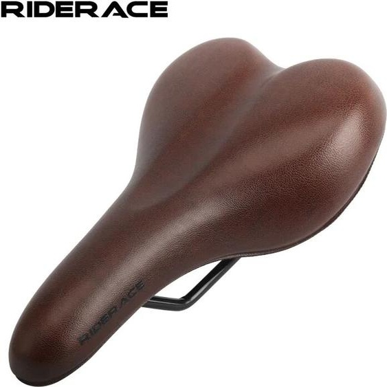 riderace Selle de vélo Vintage confortable épaissir doux Absorption des chocs siège de vélo en cuir PU éponge antichoc coussin de cyclisme de montagne