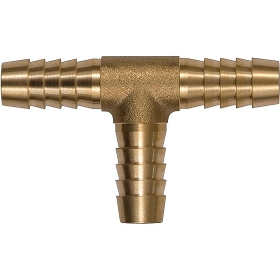 Riegler Raccord de tuyau en T, pour tuyau LW 13 mm, laiton