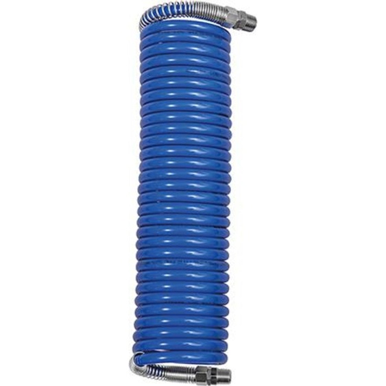 Riegler Tuyau spiralé Raccord polyamide R 3/8 Ø 12 x 9 Longueur 5 m - 158123