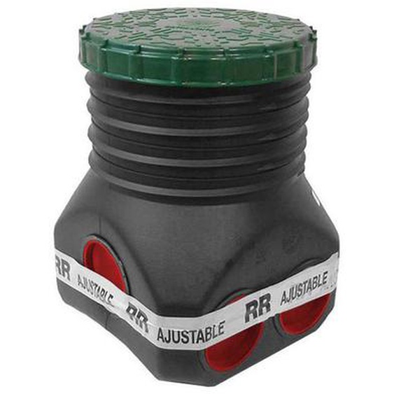 Rikutec - Regard répartition épandage ajustable 1 entrée 6 sorties RR450