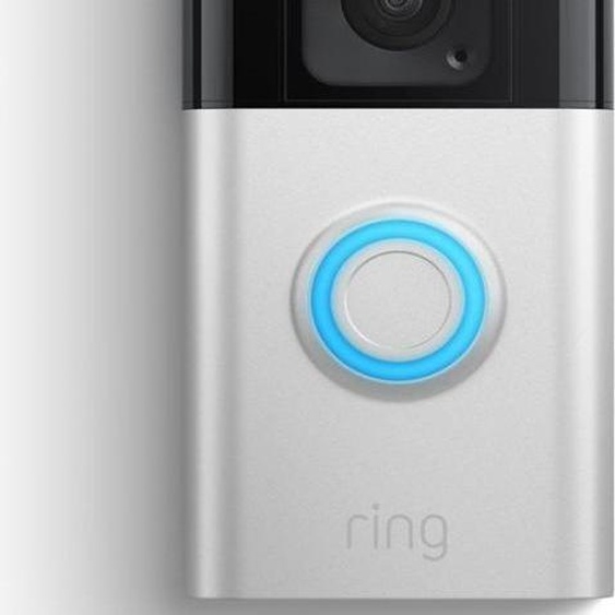 Ring Battery Doorbell Plus - Noir - Nickel - Maison - 2 voies - 150° - 150° - Sans fil