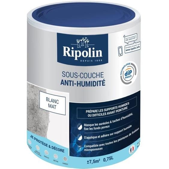 RIPOLIN Primer anti-humidité 0,75 l