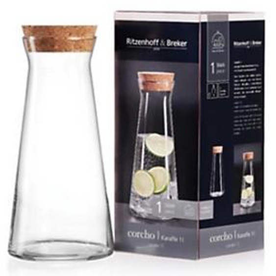 RITZENHOFF & BREKER Carafe en verre CORCHO, 1,0 l