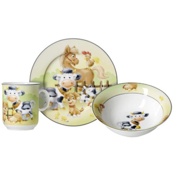Vaisselle ANIMAUX DE LA FERME, 3 pièces