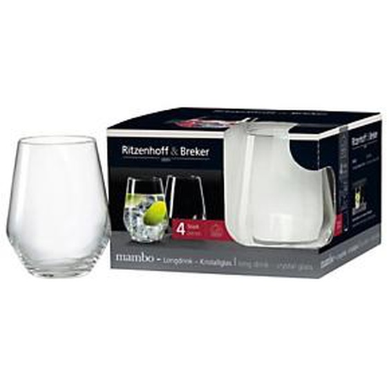 RITZENHOFF & BREKER Verre à long drink MAMBO, 0,4 l