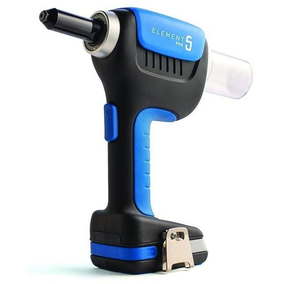 Riveteuse 18 V pour rivets aveugles D 2,5 - 5 mm + 2 batteries 2 Ah + chargeur + coffret SCELL-IT E-5-2XBAT