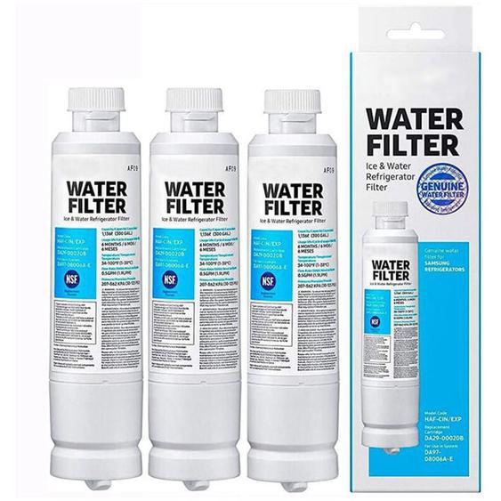 3 pièces Cartouche filtrante Original samsung Filtres à Eau DA29-00020B / haf-cin/exp pièces détachées pour réfrigérateur