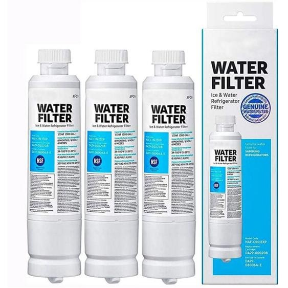 Rnemitery - 3 pièces Cartouche filtrante Original samsung Filtres à Eau DA29-00020B / haf-cin/exp pièces détachées pour réfrigérateur