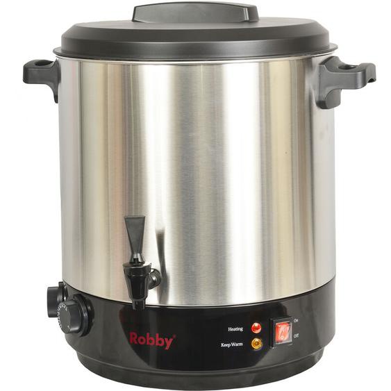 Robby - Stérilisateur de bocaux électrique cuve inox avec robinet et minuteur 31l 2100w steri pro inox xl