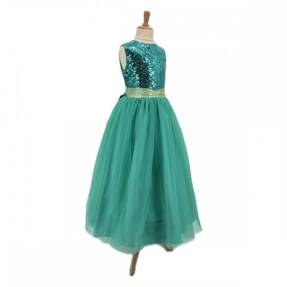 Robe Joséphine 3-4 Ans Vert