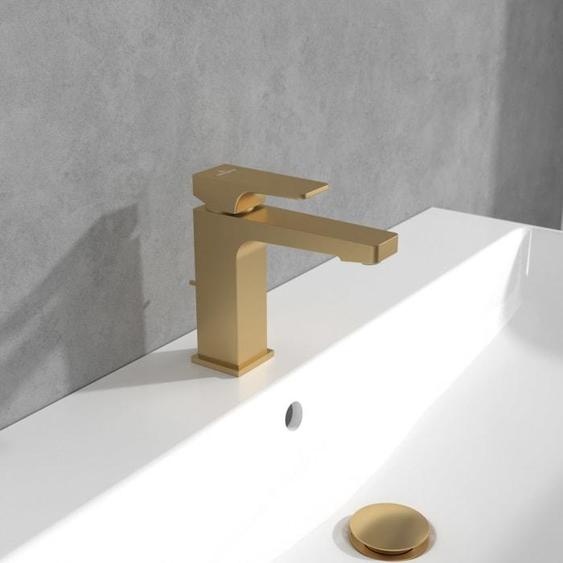 Robinet à levier unique pour lavabo, modèle Architectura Square, de Villeroy & Boch