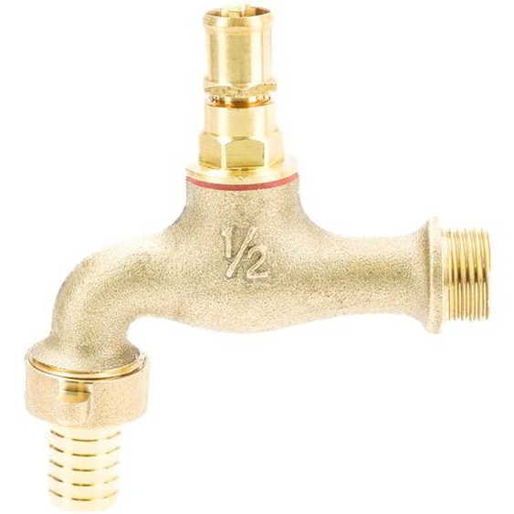 Robinet arrosage à tête cache entrée M1/2 bec 3/4 GARIS R3913CE