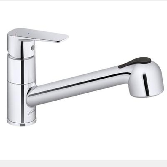 Robinet cuisine avec douchette extractible July+ chromé