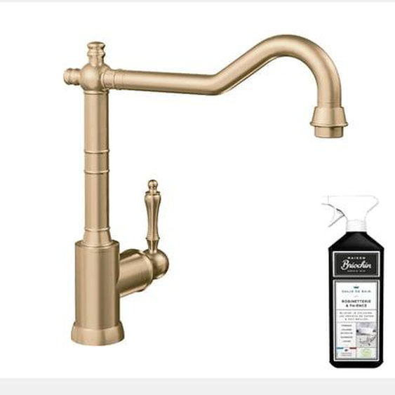 Robinet cuisine  Avia 2.0 Or mat + nettoyant