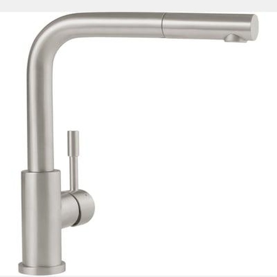 Robinet cuisine  Steel Shower acier massif