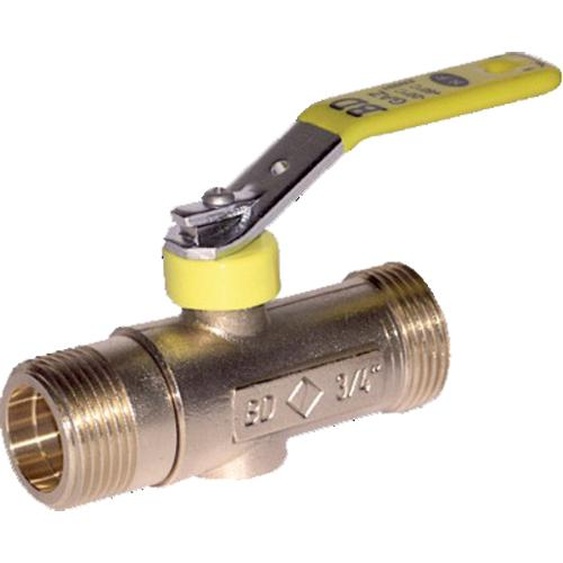 Robinet darrêt gaz 3/4 modulable à 0,5 bar BANIDES 22013015