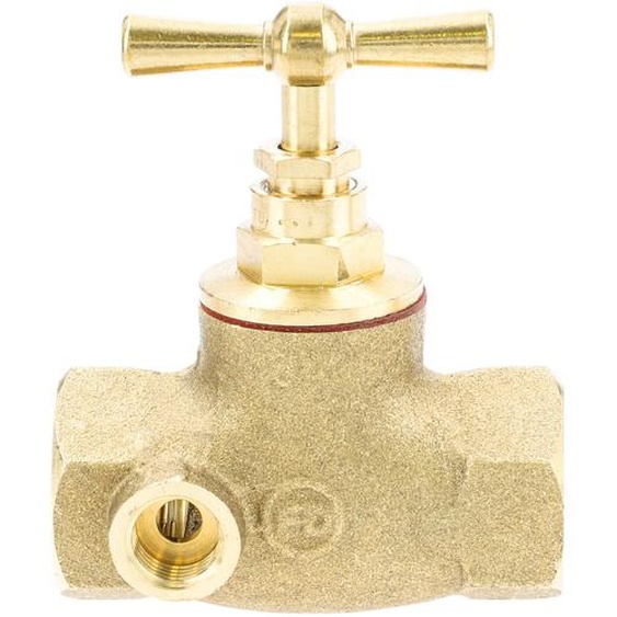 Robinet darrêt à potence avec purge FF 3/4 GARIS R4223