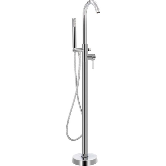 Robinet de baignoire sur pied Acier inoxydable 118,5 cm