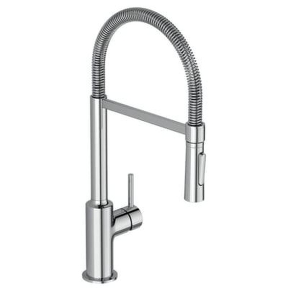 Robinet de cuisine semi-pro Ceralook chrome + Nettoyant