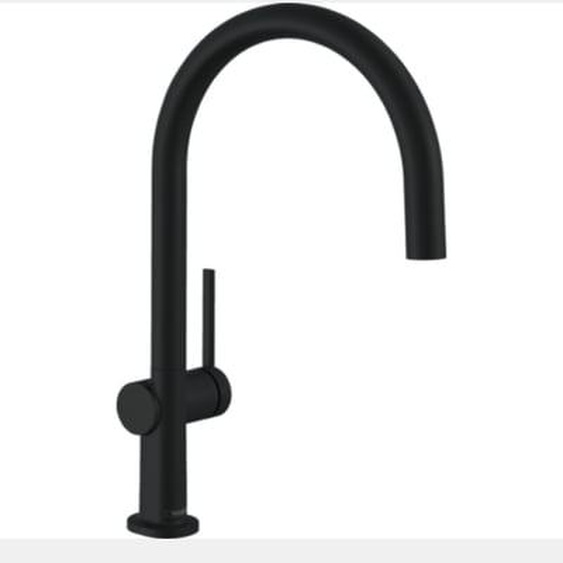 Robinet de cuisine Talis M54 220 noir mat