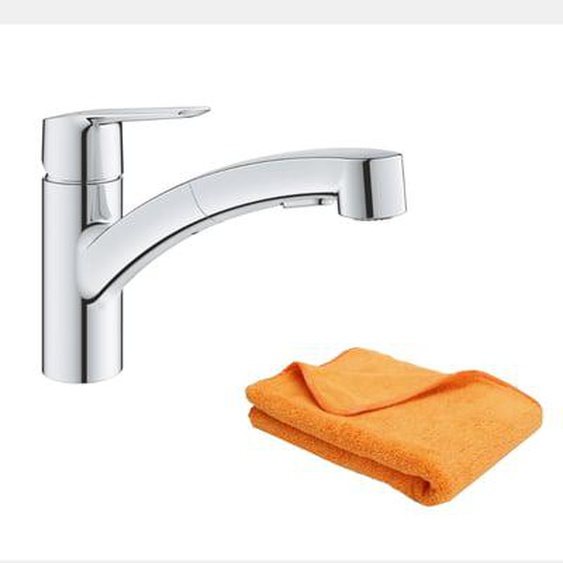 Robinet de cusine avec douchette Start 2021 + microfibre