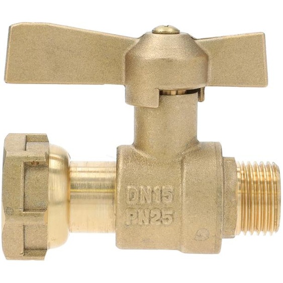 Robinet droit pour compteurs deau Femelle 3/4 Mâle 1 GARIS 82-20-26