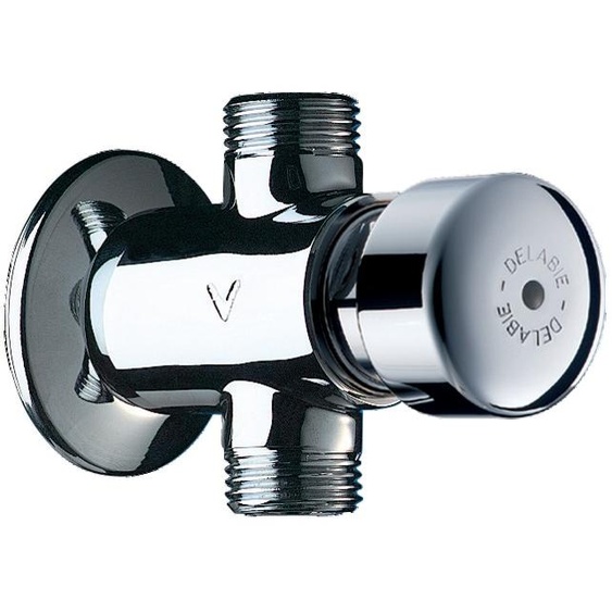Robinet durinoir temporisé droit TEMPOSTOP MM 1/2 - DELABIE - 777000