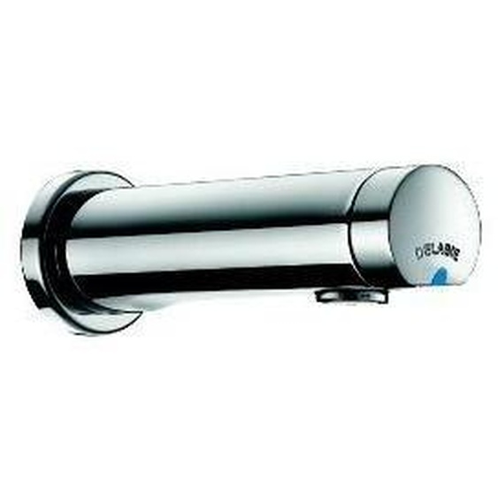 Robinet mural Temporsoft 2, raccordement M1/2, longueur 110 mm, en laiton poli