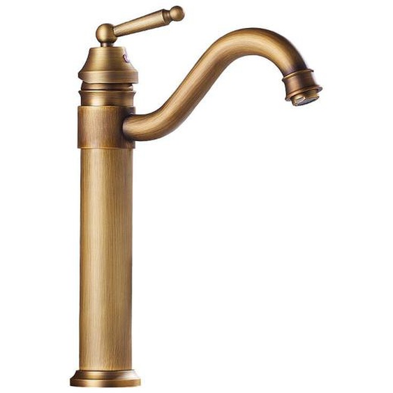 Lookshop - Robinet pour lavabo, Robinet de lavabo de salle finition en laiton pour un style antique autres