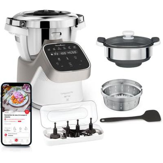 Robot cuiseur companion pro + cuiseur vapeur YY5286FG