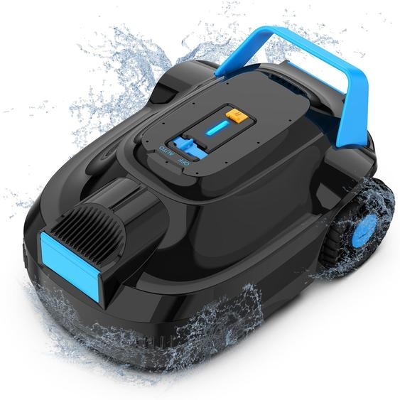Robot de piscine AIRROBO CP02, débit de 3 000 L/h, autonomie de 120 minutes, fonction de retour automatique à la station daccueil