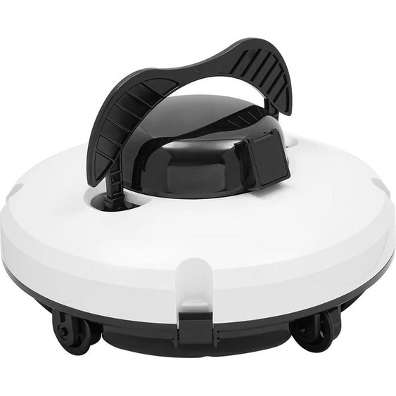 Robot de piscine - Aspirateur de piscine automatique sans fil - Puissance daspiration élevée - Pour le nettoyage de la piscine - Blanc