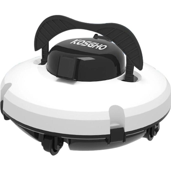 Robot de piscine - Aspirateur de piscine sans fil - Deux moteurs - Fonction de stationnement automatique - Pour fond de piscine plat - Électrique