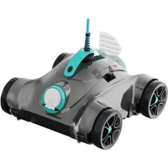 Robot de piscine Bestway Moly, Autonome, Pour piscines à fond incliné jusquà 35°, Jusquà 28m²